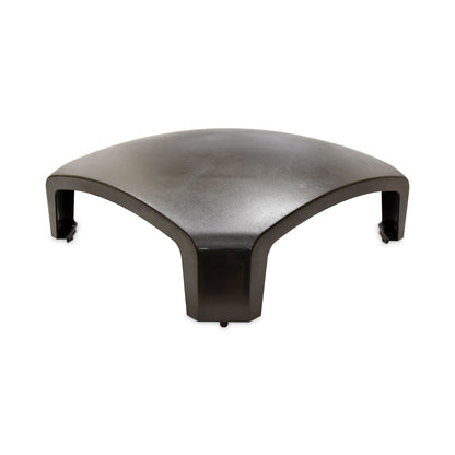 Rubbermaid® Commercial Landmark Series Replacement Part, Dome Top, 26w x 26d x 11.25h, Sable (SGSFG3975L1SBLE)