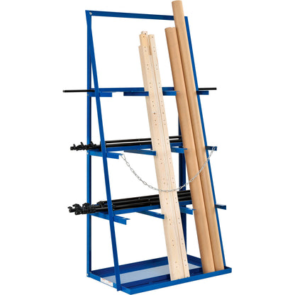 Global Industrial Vertical Bar Rack 39"W x 24"D x 84"H, 3000 Lb Capacity (WB798899)