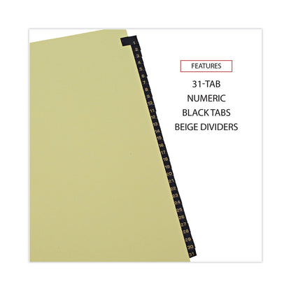 universal-deluxe-preprinted-simulated-leather-tab-dividers-with-gold-printing-num-unv20822_3