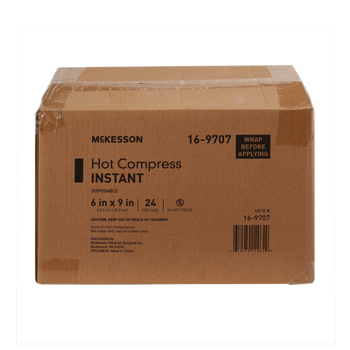 McKesson Instant Hot Pack General Purpose Large Plastic Disposable (526611_EA)