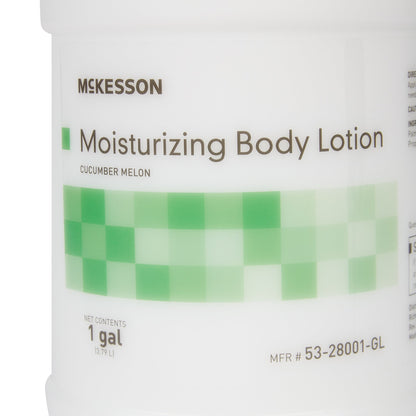McKesson Hand and Body Moisturizer 1 gal. Jug Cucumber Melon Scent Lotion (877024_CS)
