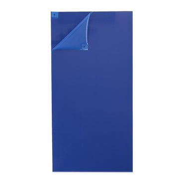 Poly Tack Adhesive Floor Mat 18 x 36 Inch Blue Polyethylene Film (1136475_CS)