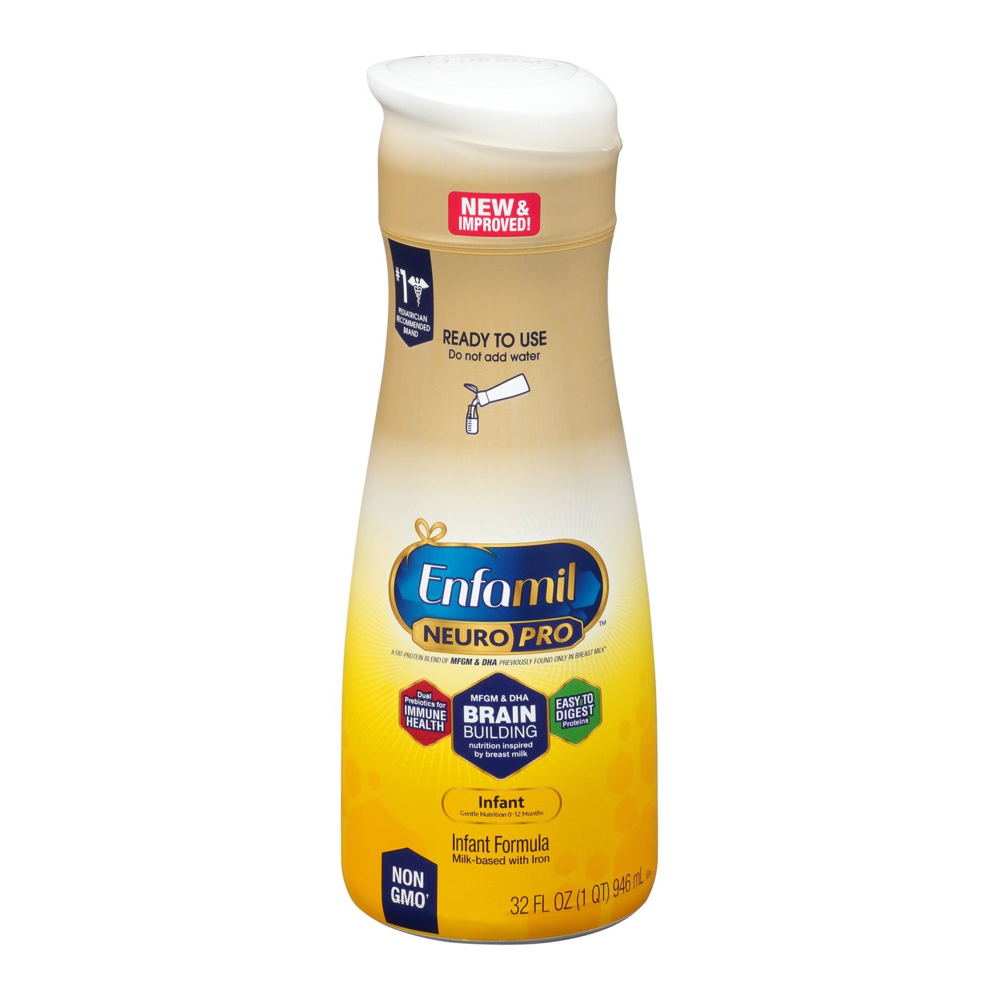 Enfamil NeuroPro™ Infant Formula Unflavored 32 oz. Bottle Liquid Iron (1201020_EA)