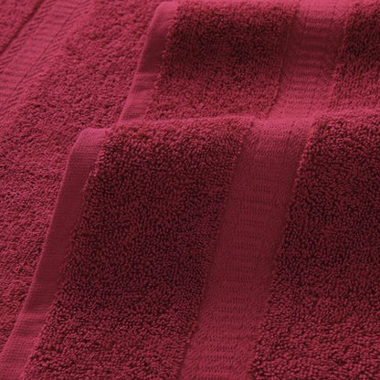 Hospeco® True Color Washcloth 12x12 Bugundy, 12/Pack (HOSP-WASH-BURGUNDY)