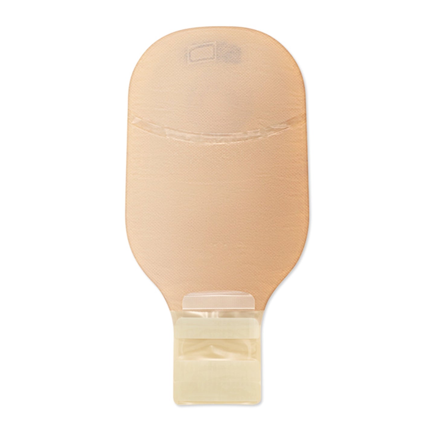 Premier™ Ostomy Pouch One-Piece System 12 Inch Length Flat, Pre-Cut 1-3/16 Inch Stoma Drainable (1018742_BX)