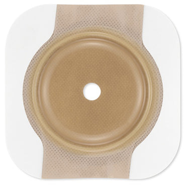New Image™ CeraPlus™ Ostomy Barrier Precut, Extended Wear Adhesive Tape Borders 44 mm Flange Green Code System 7/8 Inch Opening (1158419_BX)