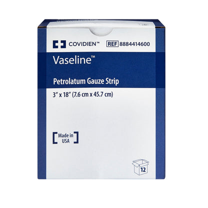 Vaseline® Petrolatum Impregnated Dressing Strip 3 X 18 Inch Sterile (32727_DZ)