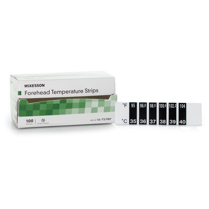 McKesson Single Patient Skin Thermometer 94 to 104° F Line Indicator Display (1109568_BX)