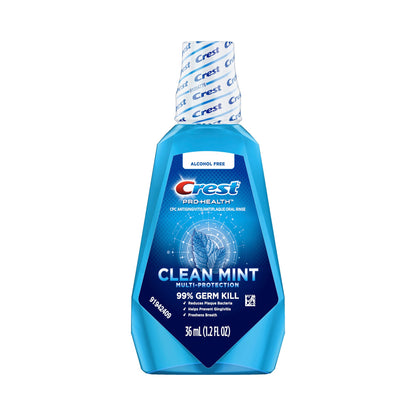 Crest® PRO-HEALTH® Mouthwash 36 mL Clean Mint Flavor (824214_EA)