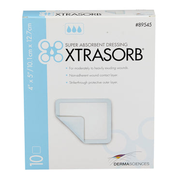 Xtrasorb™ Classic Super Absorbent Dressing Nonadhesive 4 X 5 Inch Rectangle (785622_CS)