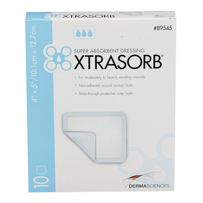 Xtrasorb™ Classic Super Absorbent Dressing Nonadhesive 4 X 5 Inch Rectangle (785622_CS)