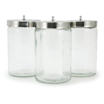 McKesson Sundry Jar 4-1/4 X 7 Inch Glass Clear (488896_BX)