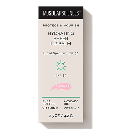 MDSolarsciences™ Hydrating Sheer SPF 30 Tinted Lip Balm with Sunscreen 0.15 oz. Tube (1230952_EA)