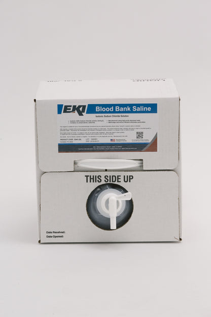 EK Industries Inc Immunohematology Reagent Saline Blood Bank 0.85% 20 Liter (887507_EA)