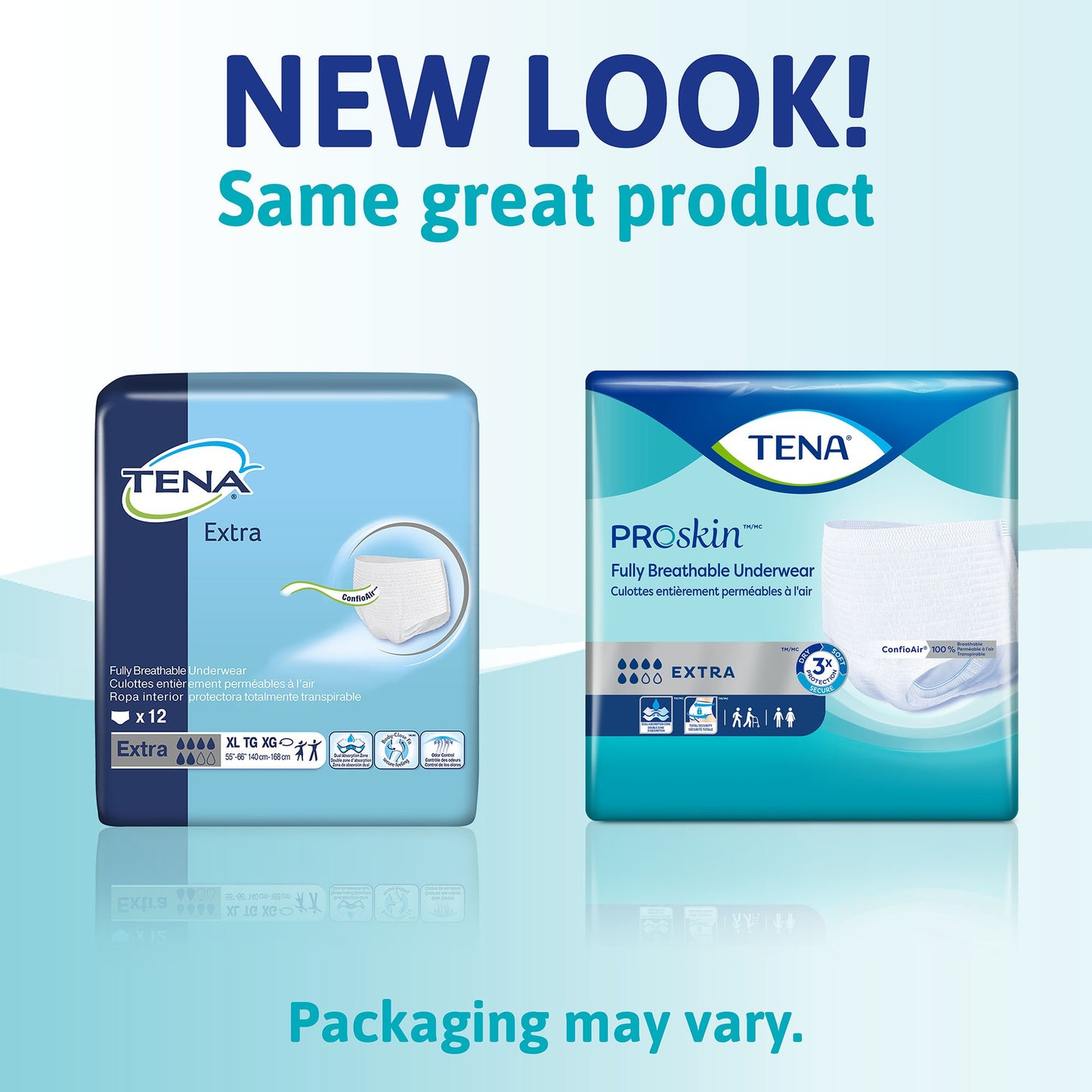 TENA® ProSkin™ Extra Unisex Adult Absorbent Underwear Pull On with Tear Away Seams X-Large Disposable Moderate Absorbency (978895_CS)