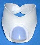 Luminaud Stoma Shower Collar 6 W X 4 H Inch, White, Semi-Rigid, PVC Plastic and Nylon (1019229_EA)