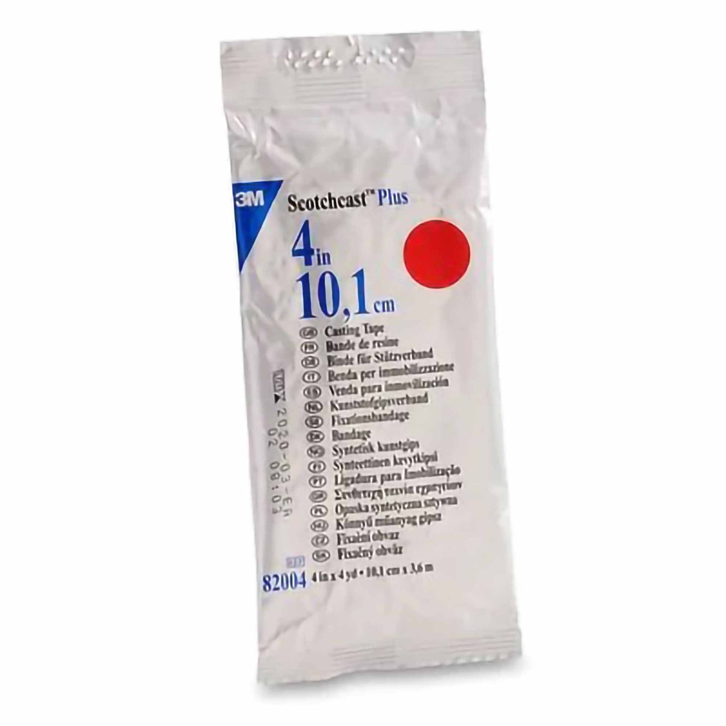 3M™ Scotchcast™ Plus Cast Tape 4 Inch X 12 Foot Fiberglass / Resin Red (175351_CS)