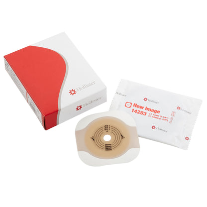 New Image™ Flextend™ Ostomy Barrier Trim to Fit, Standard Wear Adhesive Tape 57 mm Flange Red Code System Hydrocolloid Up to 1-3/4 Inch Opening (474631_BX)