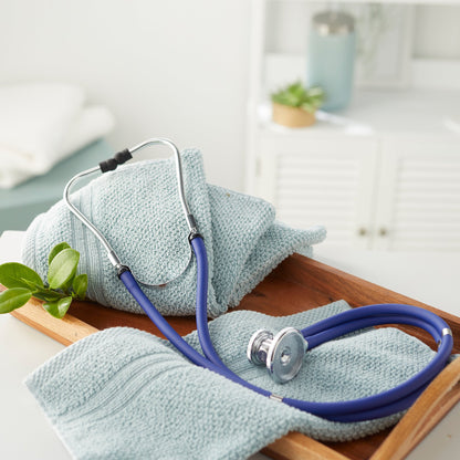 McKesson LUMEON™ Sprague Stethoscope Royal Blue 2-Tube 22 Inch Tube Double Sided Chestpiece (363733_EA)