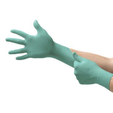 NeoPro® Exam Glove Medium NonSterile Polychloroprene Standard Cuff Length Textured Fingertips Green Chemo Tested (466031_BX)