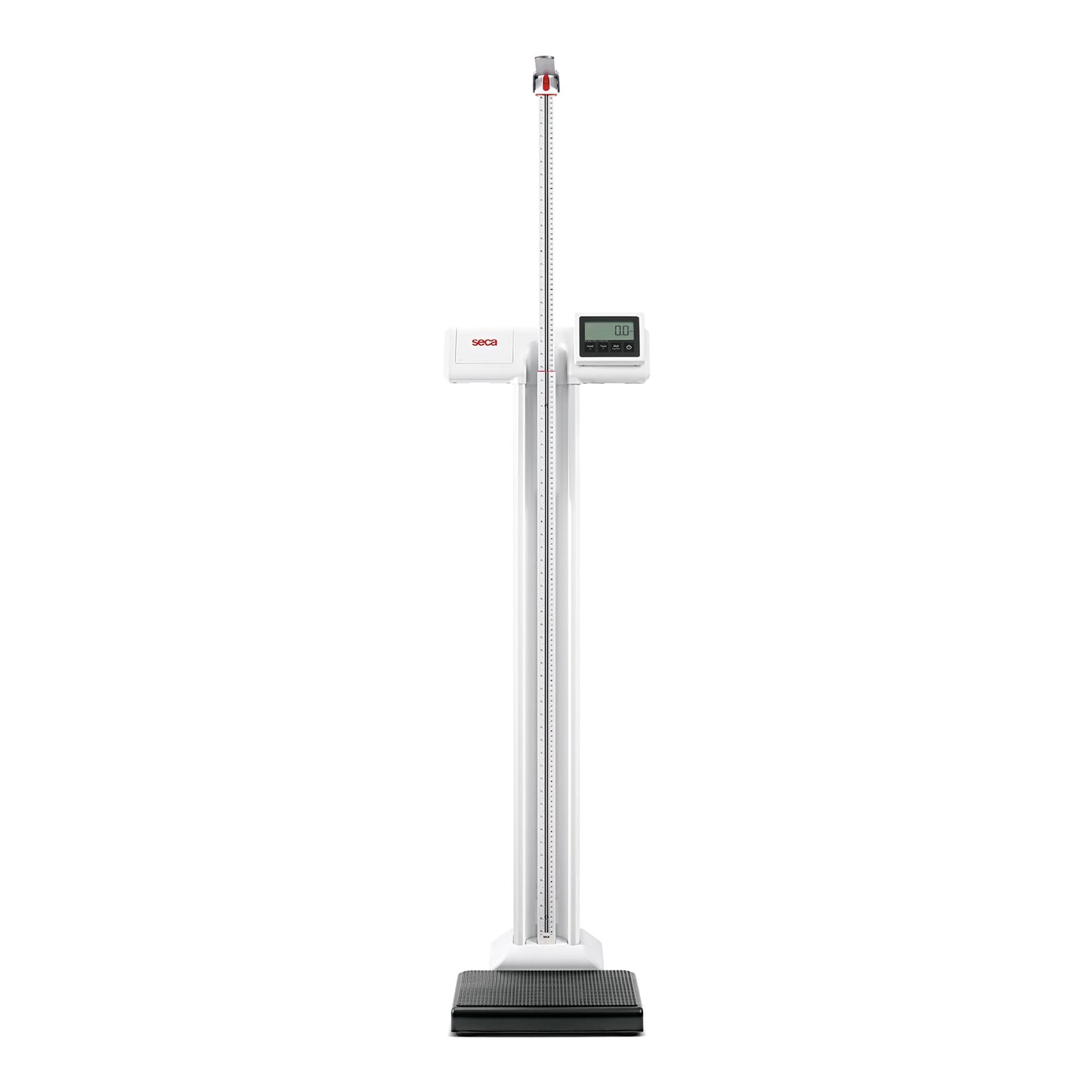 seca® 777 Physician Column Scale Digital Display 550 lbs. / 250 kg Capacity White Battery Operated (1180371_EA)
