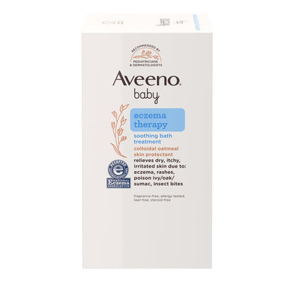 Aveeno® Baby Eczema Therapy Bath Additive 3.75 oz. Individual Packet Unscented Powder (1228798_BX)