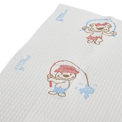 graham medical® Procedure Towel 13-1/2 W X 18 L Inch Teddy Bear Print NonSterile (327527_CS)