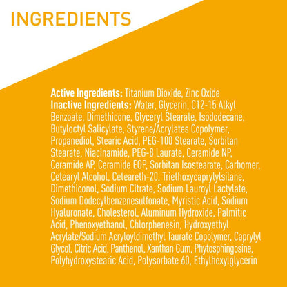 CeraVe® Hydrating Mineral Sunscreen Face Sunscreen SPF 30 Lotion 2.5 oz. Tube (1253471_EA)