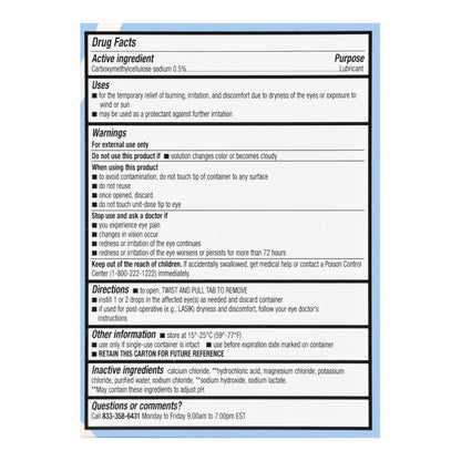 Foster & Thrive™ Eye Lubricant 0.01 oz. Eye Drops (1244998_EA)