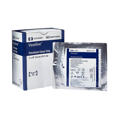 Vaseline® Petrolatum Impregnated Dressing Strip 3 X 18 Inch Sterile (32727_EA)