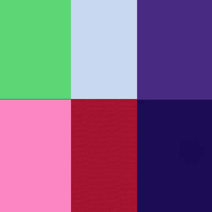 Co-Flex®·Med Cohesive Bandage 2 Inch X 5 Yard Self-Adherent Closure Neon Pink / Blue / Purple / Light Blue / Neon Green / Red NonSterile 16 lbs. Tensile Strength (491256_CS)