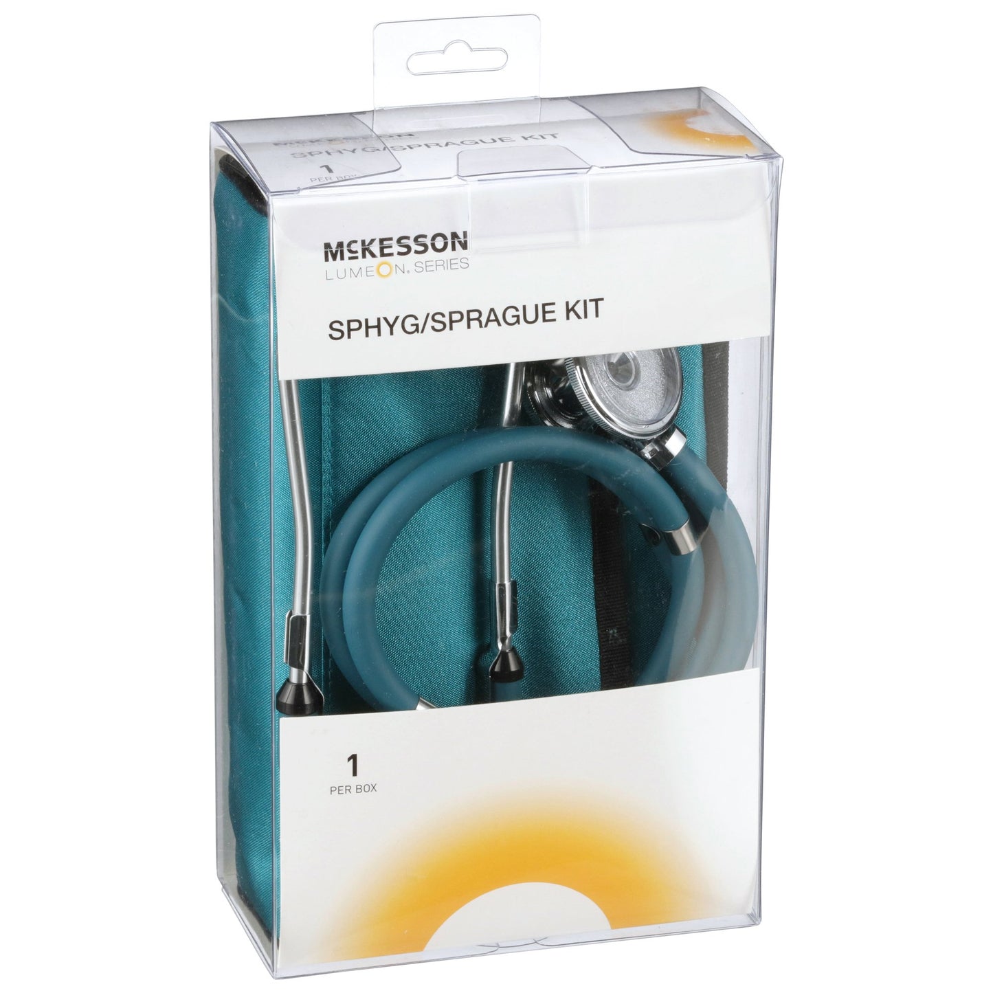 McKesson Brand Reusable Aneroid / Stethoscope Set 23 to 33 cm Adult Cuff Dual Head Sprague Stethoscope Pocket Aneroid (803195_BX)