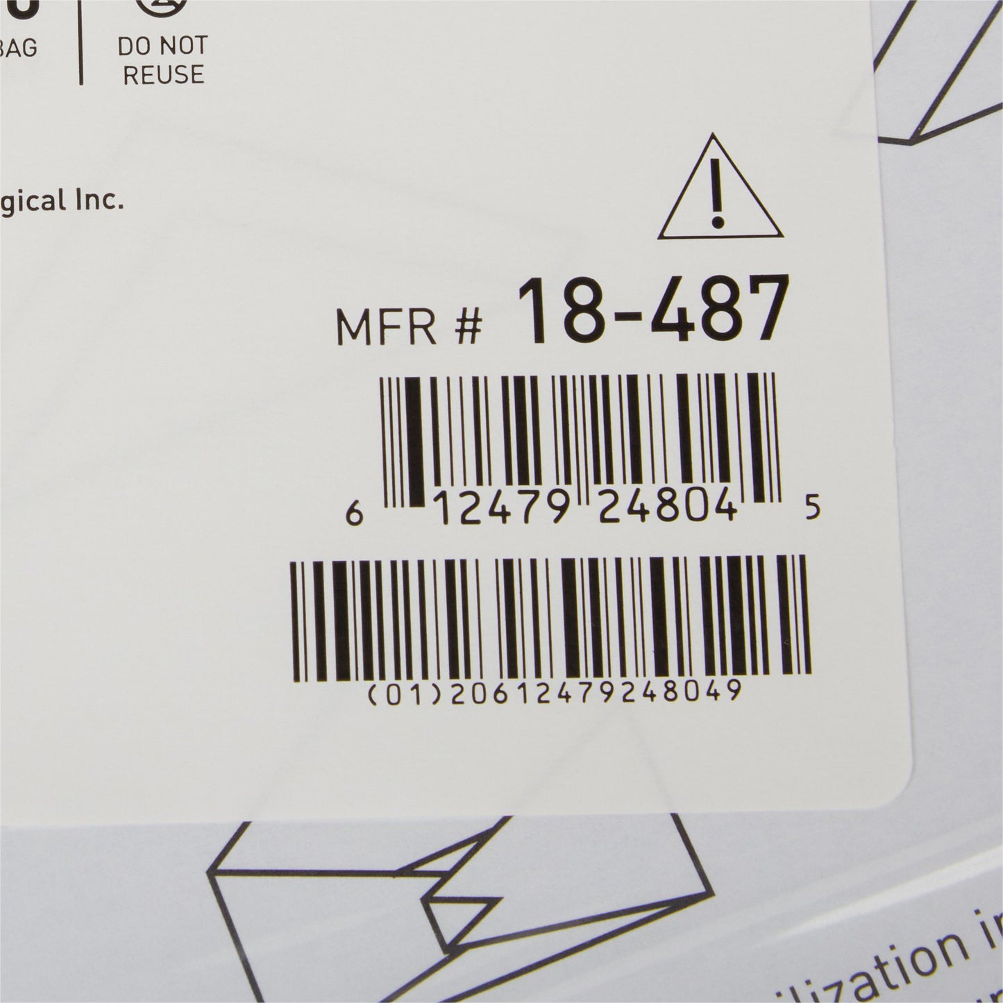 McKesson Sterilization Wrap Blue 20 X 20 Inch Single Layer Cellulose Steam / EO Gas (1156125_CS)