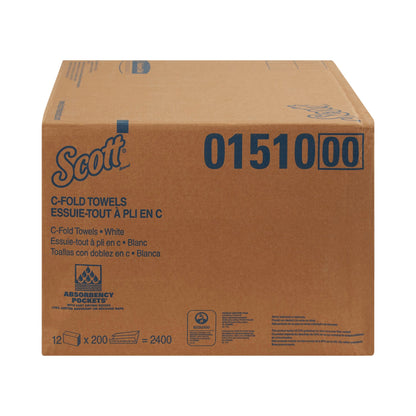 Scott® Paper Towel C-Fold 10-1/8 X 13-3/20 Inch (484969_PK)