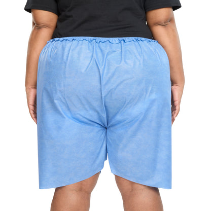 HPK Industries Exam Shorts 3X-Large Blue SMS Adult Disposable (898333_CS)