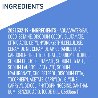 CeraVe® Baby Shampoo and Body Wash 8 oz. Pump Bottle Unscented (1230005_EA)