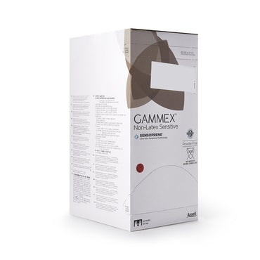GAMMEX® Non-Latex Sensitive Surgical Glove Size 7 Sterile Polychloroprene Standard Cuff Length Micro-Textured Cream Chemo Tested (833674_BX)