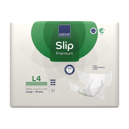 Abena® Slip Premium L4 Unisex Adult Incontinence Brief Large Disposable Heavy Absorbency (1218208_CS)