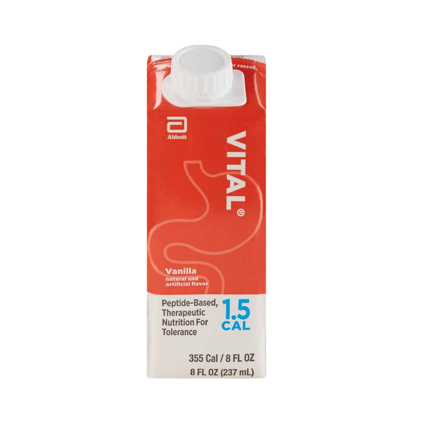 Vital® 1.5 Cal Oral Supplement Vanilla Flavor Liquid 8 oz. Reclosable Carton (1048221_EA)