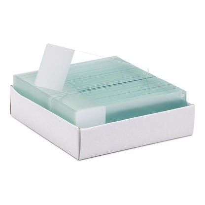 ColorView™ Microscope Slide 25 X 75 X 1 mm White End (1209265_GR)