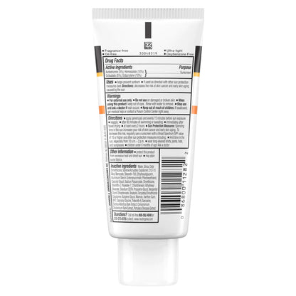 Neutrogena® Clear Face Sunscreen SPF 50 Lotion 3 oz. Tube (1193256_EA)