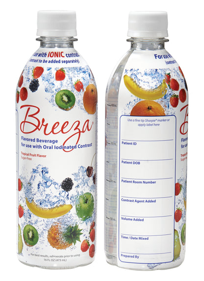 Breeza® Contrast Media Suspending Vehicle 16 oz. Tropical Flavor (1144639_CS)