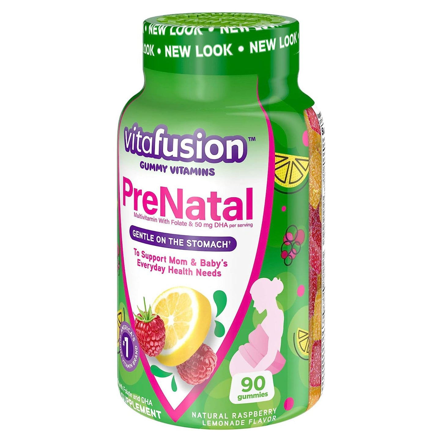 Church and Dwight Prenatal Vitamin Supplement Gummy 90 per Bottle Assorted Fruit Flavor (1125217_BT)