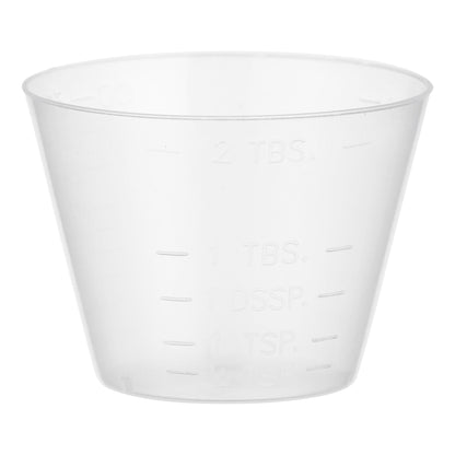 CareStock Medicine Cup 1 oz. Translucent Plastic Disposable NonSterile (1247745_SL)