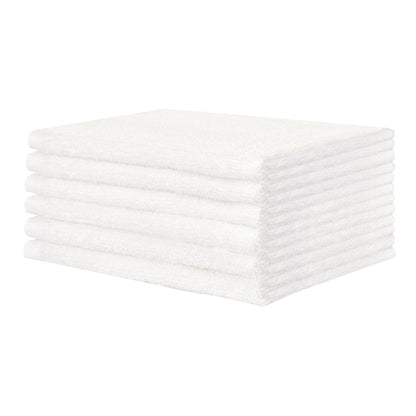 Lew Jan Textile Washcloth 12 X 12-3/4 Inch White Reusable (1043009_EA)
