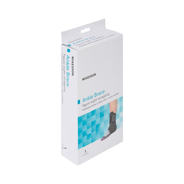 McKesson Ankle Brace Small Lace-Up / Figure-8 Strap / Hook and Loop Closure Foot (1159072_EA)