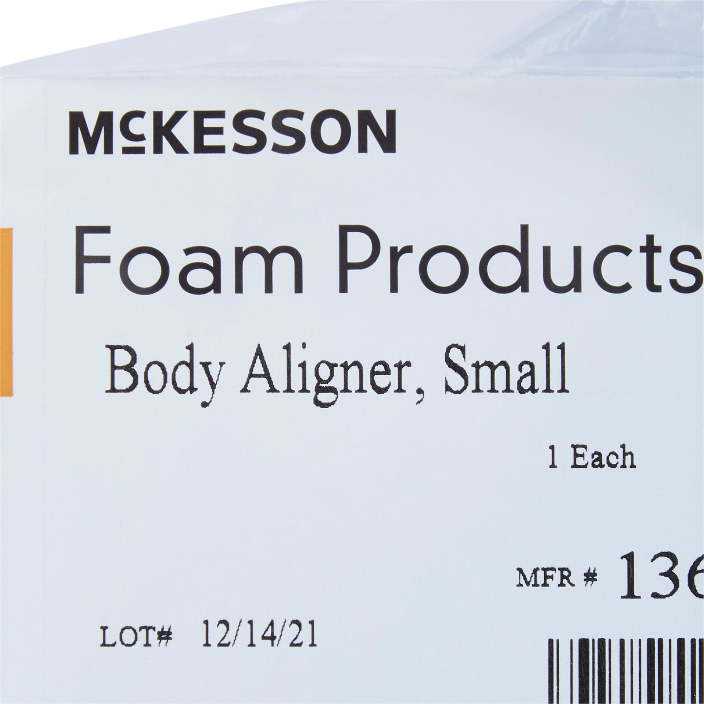 McKesson Positioner Wedge 8 W X 18 L X 8 H Inch Foam Freestanding (929204_EA)