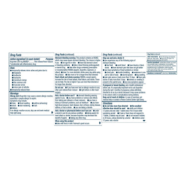 Advil® Pain Relief 200 mg Strength Ibuprofen Tablet 24 per Box (498677_BT)