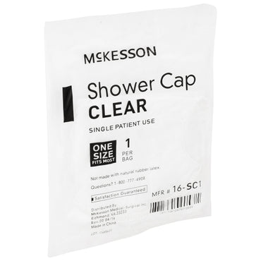 McKesson Shower Cap One Size Fits Most Clear (477081_CS)