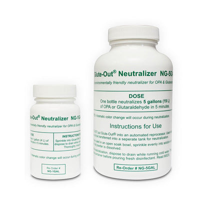 Glute-Out® OPA / Glutaraldehyde Neutralizer RTU Powder 2 oz. Bottle Single Use (823593_BT)